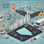 Bike lane accidents Nevada map