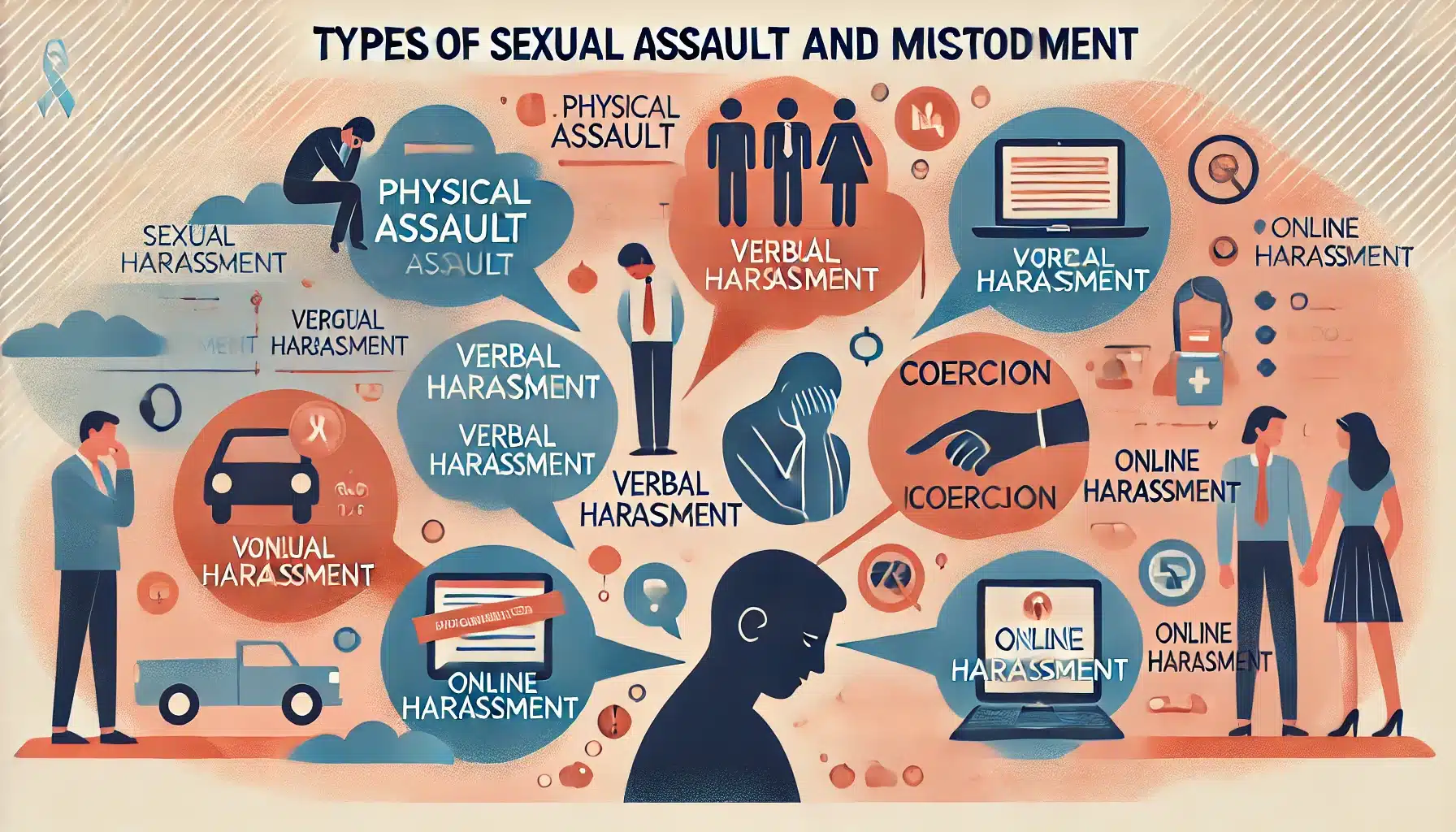 Different types of sexual assault and misconduct in Nevada