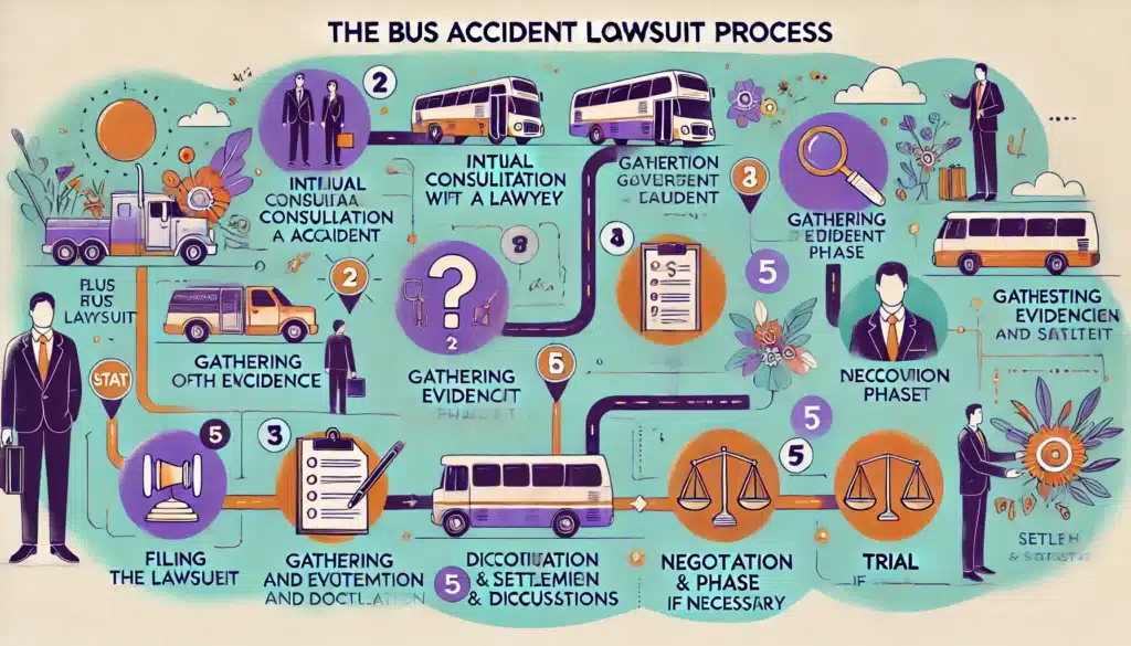 Legal process of Nevada bus accident settlements