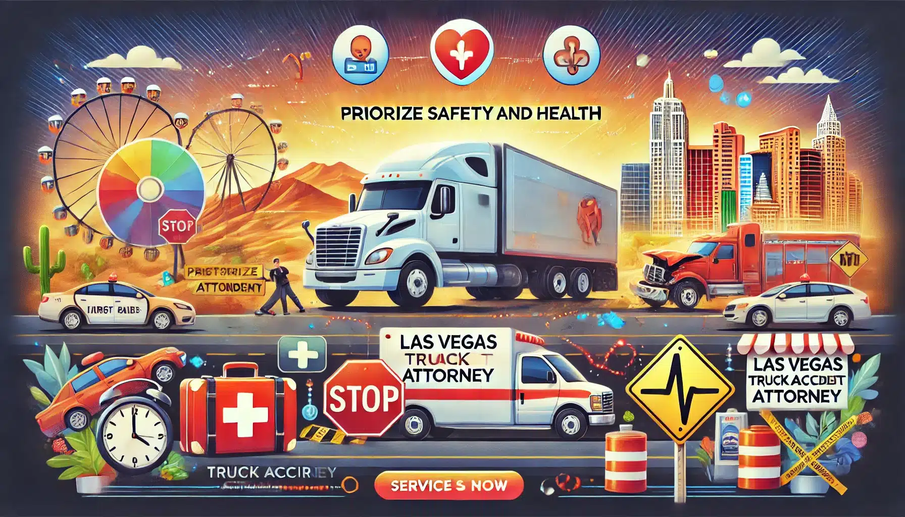 Prioritize safety and health after truck accident