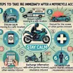 What not to do after a motorcycle accident