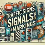 Traffic signs, signals and markings NRS 484B.300