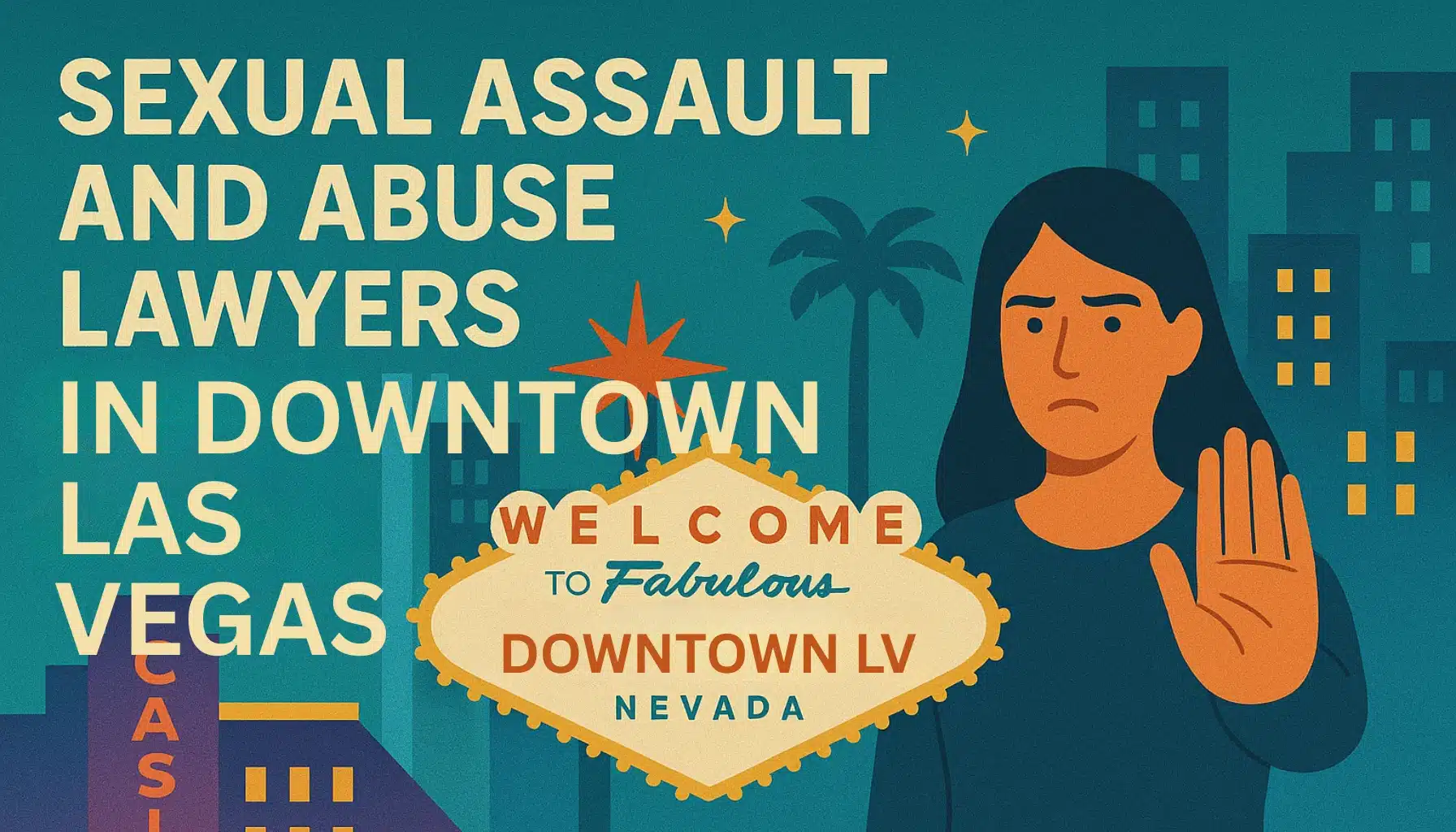Sexual Assault and Abuse Lawyers in Downtown Las Vegas | GetTheWin | Wooldridge Law Injury Lawyers | Las Vegas