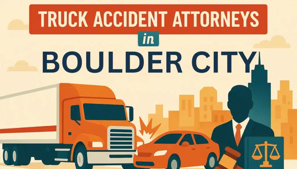 Boulder City truck accident lawyers