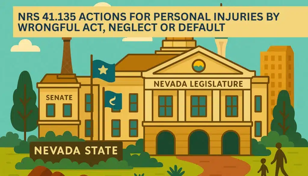 NRS 41.135 Actions for Personal Injuries by Wrongful Act, Neglect or Default